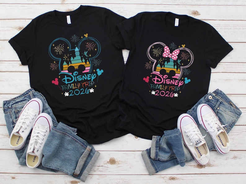 Disney Family Trip 2026 Shirt,Custom Disney Family Trip Tee,Disney Family Matching Trip Shirts,Disneyland Trip Tee,Disney Family Trip Custom 画像 1