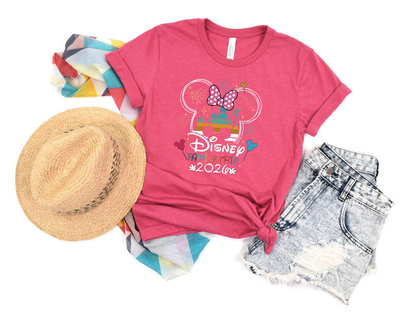 Disney Family Trip 2026 Shirt,Custom Disney Family Trip Tee,Disney Family Matching Trip Shirts,Disneyland Trip Tee,Disney Family Trip Custom 画像 7