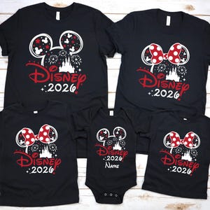 Camisetas Disney 2026, Camisetas Disneyland 2026, Camiseta personalizada Disney 2026 a juego para toda la familia, Camiseta personalizada Disneyland, Camiseta Disney Family Trip, Disney imagen 3