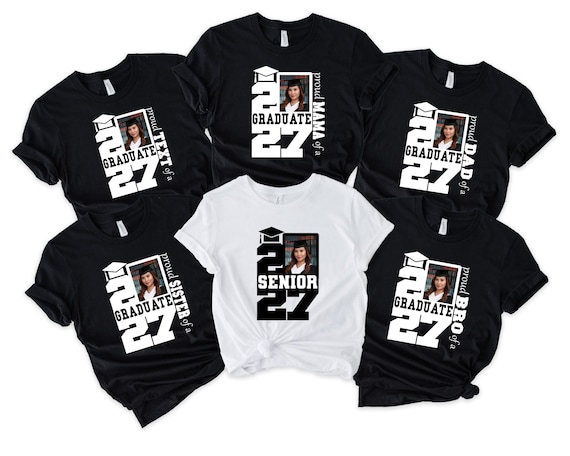 Personalized Family Graduation 2027 Shirt: Proud Family Photo