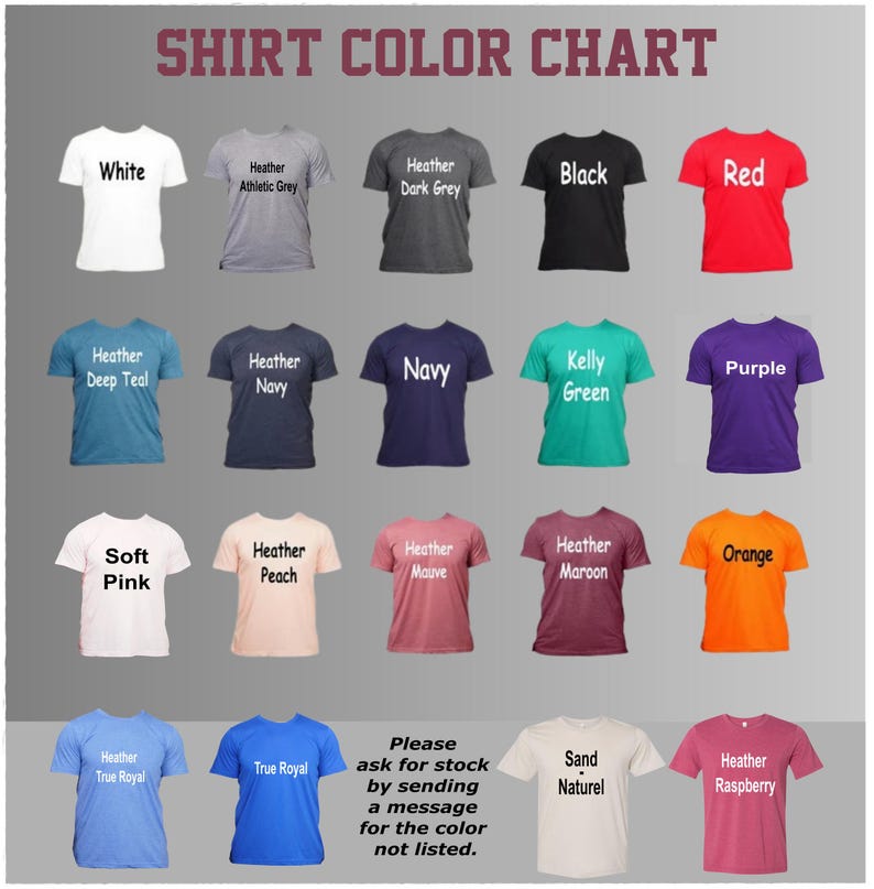 a group of t - shirts with different colors on them