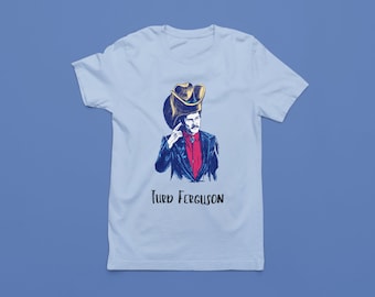 Drol Ferguson Celebrity Jeopardy SNL Unisex T-shirt met korte mouwen