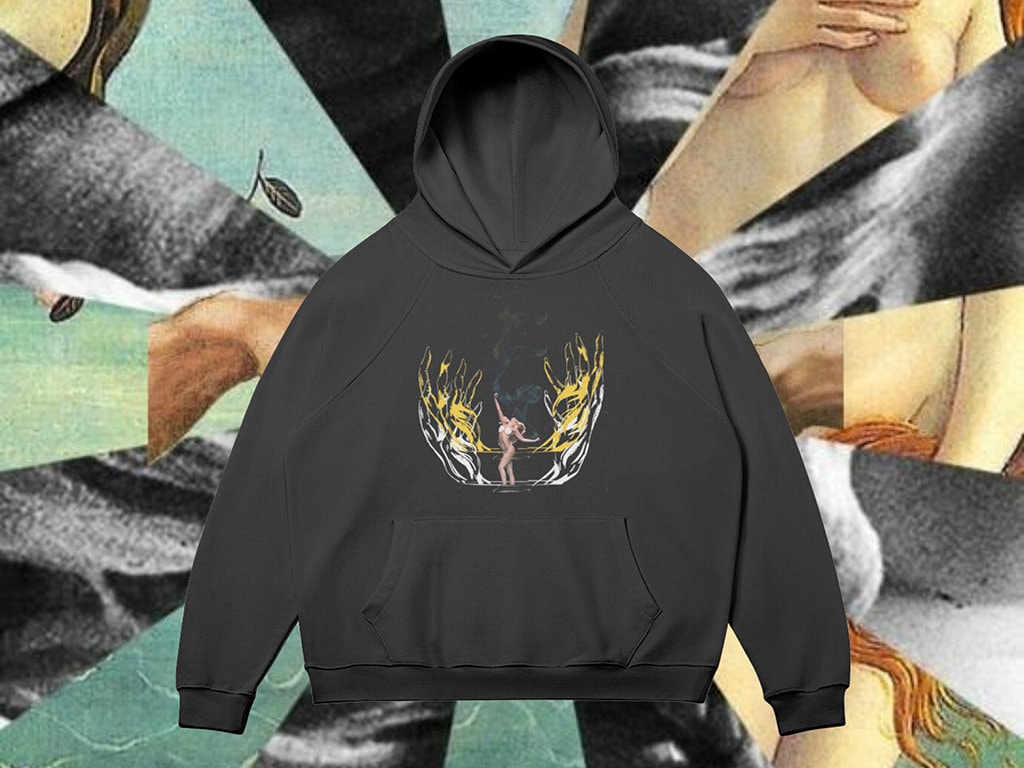 Iconic Lady Gaga Oversize Sweatshirt, Lady Gaga Hoodie, Lady Gaga Merch