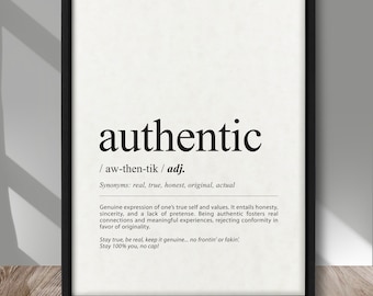 Autentisk definitionsaffisch, definitionstryck, Typografisk definitionsaffisch, Udda definition, Ordbokstrendeffaffisch, Rolig definition