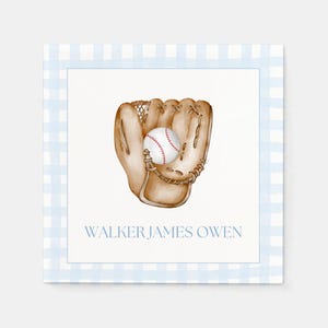 Visitekaartjes voor kinderen | Bijsluitkaarten | Cadeaukaartjes verjaardag | Cadeaukaarten | Cadeaukaartje voor jongens | Honkbalhandschoen | Kleine jongen