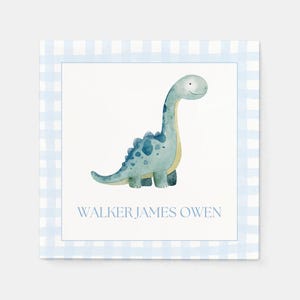 Aquarell Kid Visitenkarten | Beilagenkarten | Geburtstag Geschenkanhänger | Geschenkbeilage Karten | Junge Geschenkanhänger | Dinosaurier | Kleiner Junge