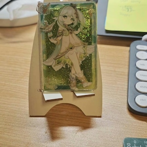 Genshin Nahida TCG glitter shaker