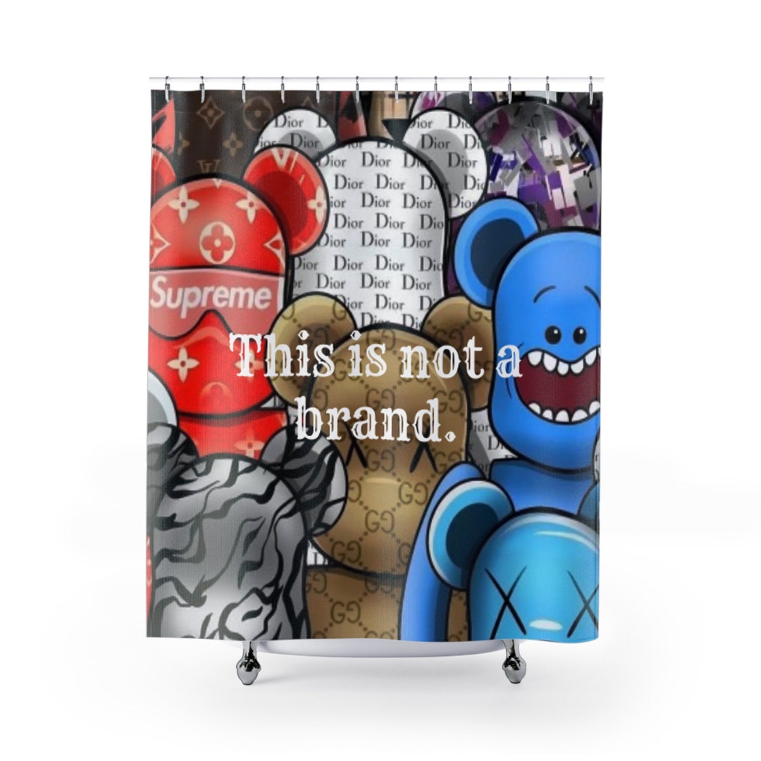 Famous Kaws Curtain This is Not a Brand Etsy