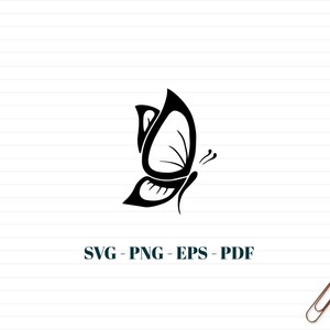 Papillon SVG, SVG ! Modèle de papier découpé papillons, papillon découpé au laser, fichier découpé papillon, papier découpé, pour Silhouette, Cricut