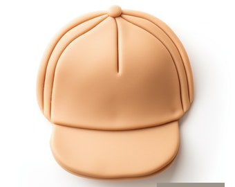 Ball Cap Hat Cookie Cutter | Polymer Clay Cutters | Ceramic Clay Cutters | Fondant Cutters | Gum Paste Cutter | 3D Printed