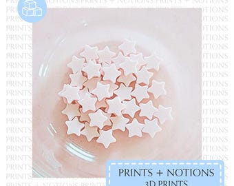 100 Mini Stars | 3D Printed