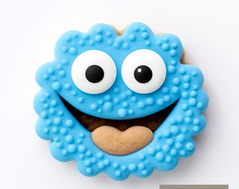 Monster Anime Sprite Cookie Cutter | Polymer Clay Cutters | Ceramic Clay Cutters | Fondant Cutters | Gum Paste Cutter | 3D Printed