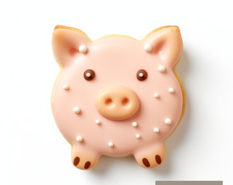 Pig Cookie Cutter | Polymer Clay Cutters | Ceramic Clay Cutters | Fondant Cutters | Gum Paste Cutter | 3D Printed