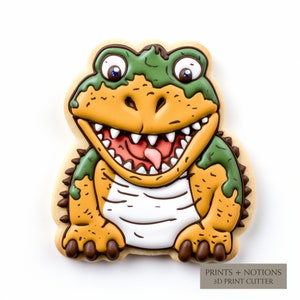 Dinosaur Cookie Cutter | Polymer Clay Cutters | Ceramic Clay Cutters | Fondant Cutters | Gum Paste Cutter | 3D Printed