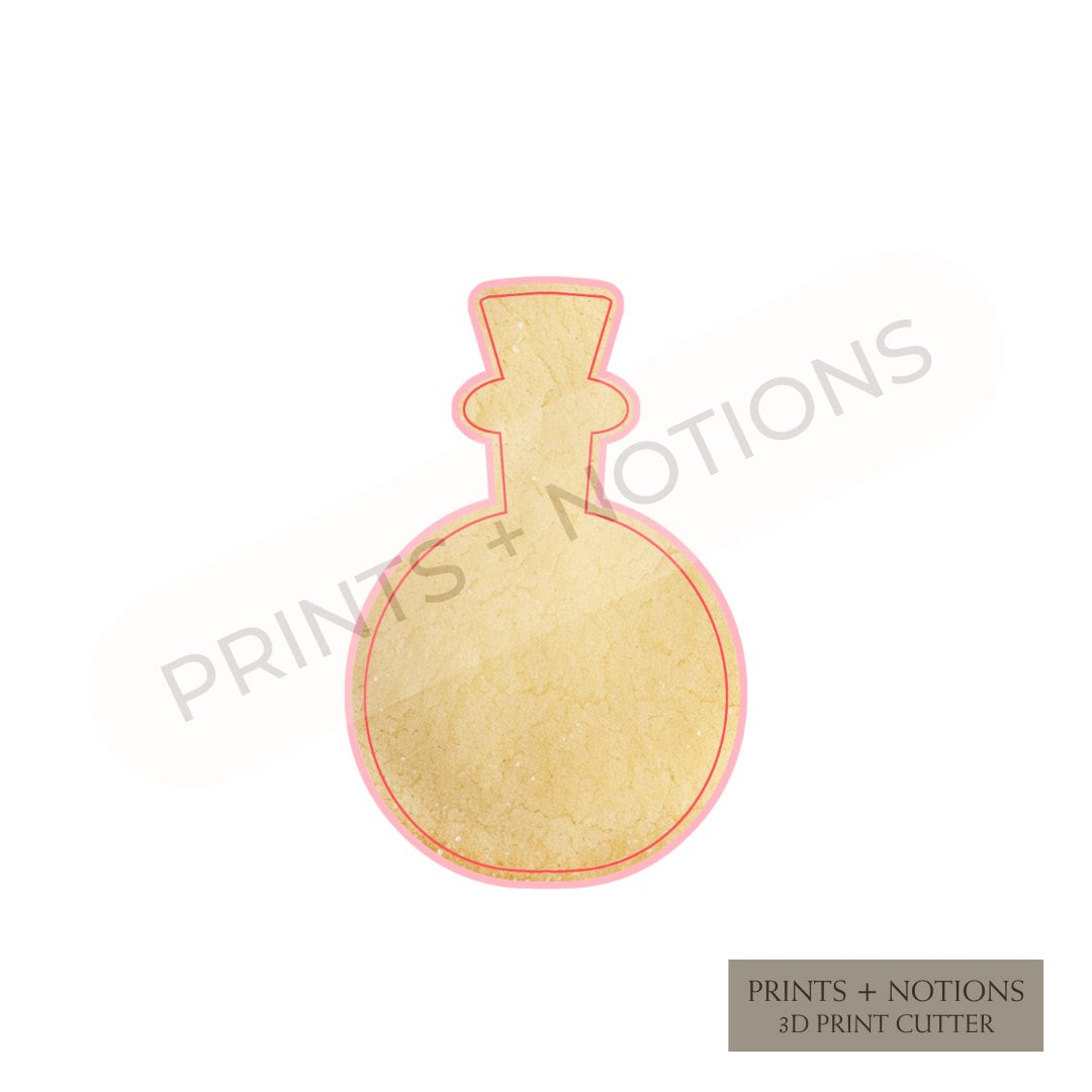 Love Potion Bottle Cookie Cutter | Polymer Clay Cutters | Ceramic Clay ...