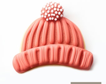 Winter Hat Beanie Cookie Cutter | Polymer Clay Cutters | Ceramic Clay Cutters | Fondant Cutters | Gum Paste Cutter | 3D Printed
