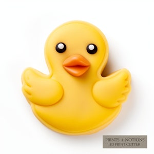 Rubber Duckie Cookie Cutter | Polymer Clay Cutters | Ceramic Clay Cutters | Fondant Cutters | Gum Paste Cutter | 3D Printed
