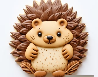 Hedgehog Cookie Cutter | Polymer Clay Cutters | Ceramic Clay Cutters | Fondant Cutters | Gum Paste Cutter | 3D Printed