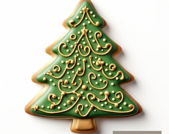 Christmas Tree Cookie Cutter | Polymer Clay Cutters | Ceramic Clay Cutters | Fondant Cutters | Gum Paste Cutter | 3D Printed