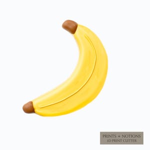 Banana Cookie Cutter | Polymer Clay Cutters | Ceramic Clay Cutters | Fondant Cutters | Gum Paste Cutter | 3D Printed