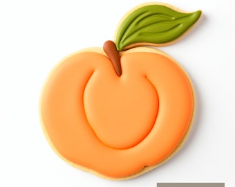 Peach Cookie Cutter | Polymer Clay Cutters | Ceramic Clay Cutters | Fondant Cutters | Gum Paste Cutter | 3D Printed