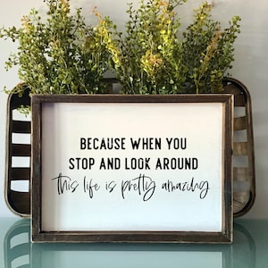 This life is pretty amazing Digital download wall art - SVG PNG DXF file for Laser Cutting & Cricut | Diy Wood Sign Stencil