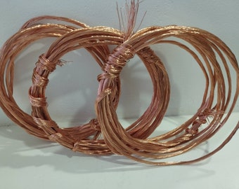 fil de cuivre, fil de cuivre artisanal, pour l'artisanat et la décoration