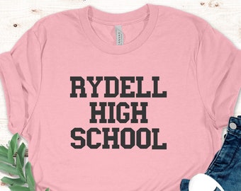 Rydell High School , Funny Cool Movie Retro HS Nerd Geek Party Humor, Womens Mens Unisex T-Shirt