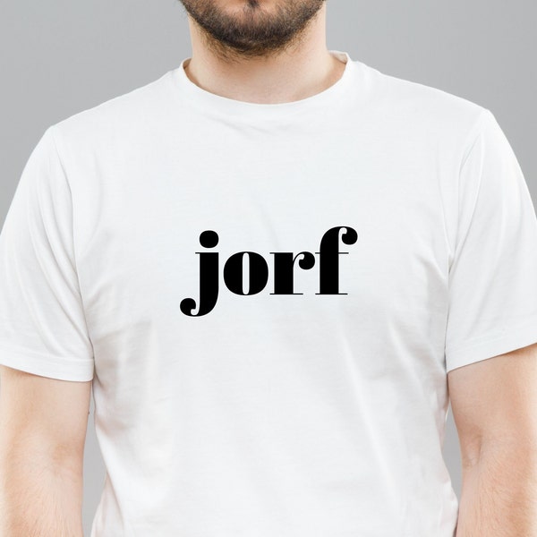 Jorf Shirt, Jury Duty TV Show Inspired Shirt, Funny Shirt, Duty Prank Slogan Shirt