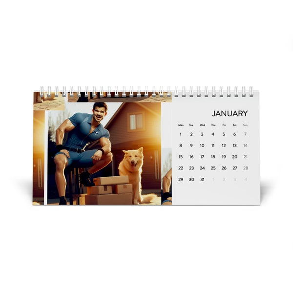 2024 Hunks Calendar Etsy
