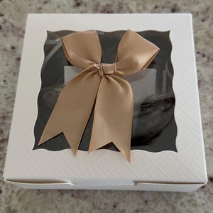 6 Homemade Chocolate Caramel Truffle Vanilla Cake Bars image 6