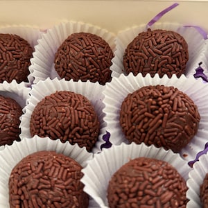 Brazilian truffles| FLAVORS~ Brigadeiro/ Beijinho/ Cajuzinho -1 dozen