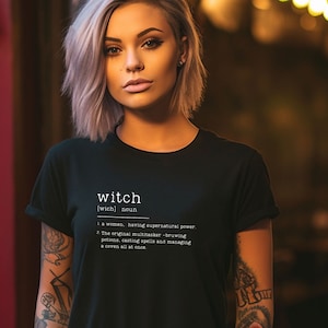 Witch Shirt for the Pagan and Mystical Witches, This Wiccan T Shirt for enchanting and Magical Witchy Clothes, Short Sleeve Tee for a Witch