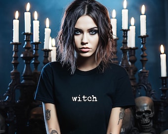 Witch Shirt Witch Quote Tee Pagan T-shirt Modern Witch Clothes Goth Shirt Witchy t Wiccan T Shirt Occult Celestial Witch Clothing