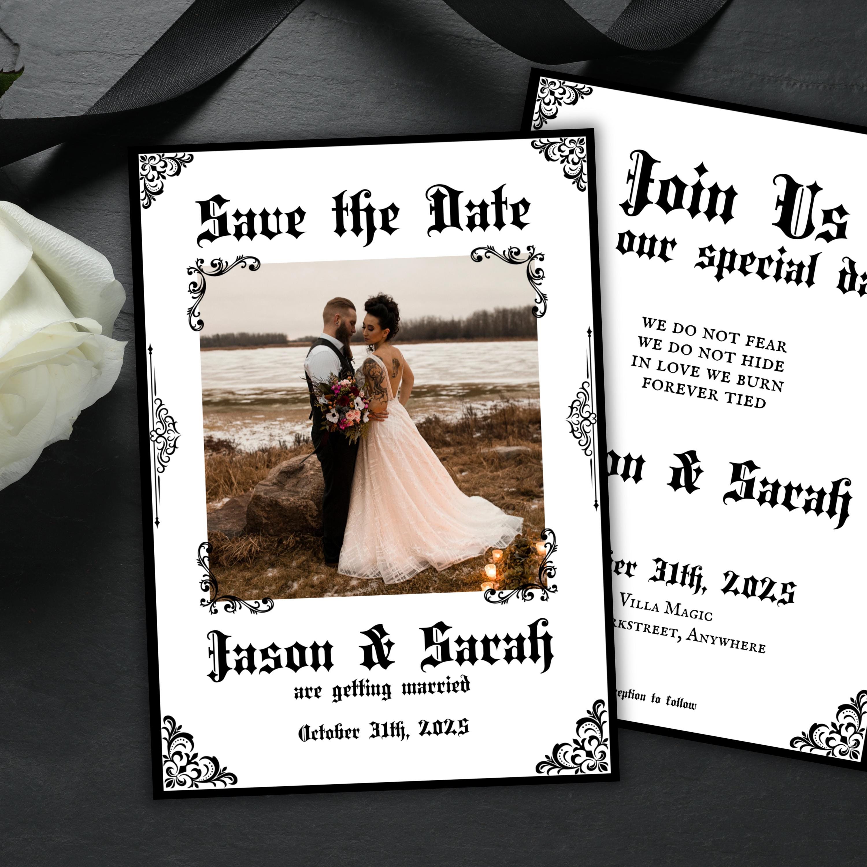 Pagan Wedding Invite - Main Image