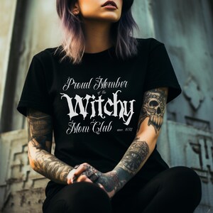 Witchy Shirt Aesthetic Mom Gift Goth Witchy Clothes Aesthetic Emo Shirt Witch Core T-shirt Funny Quote Tee Gothic Fashion Alternative Mom