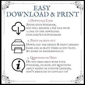 Gothic Tracker Bundle Digital Download Pages Gothic Planner Witchy ...