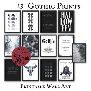 Gothic Wand Kunst Druckbare Download Goth Dekore Druck Dark Academia Wand Kunst Lustig Gothic Wohnkultur Geschenk für Gothics Moderne Gothik Wanddruck