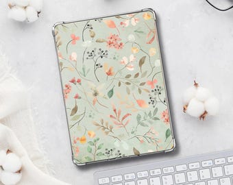 フランス語のKindleインサート、春のKindleアクセサリー、印刷可能なKindleインサート、水彩画の花、花柄の電子書籍リーダーインサート、Kindleカバーインサート、春