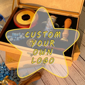 Custom Wax Seal Stamp,Custom logo wax seal stamp kit,Wedding wax seal kit,Custom logo wax seal stamp kit for wedding invitation