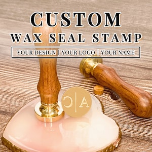 Kit timbro sigillo in ceralacca personalizzato, qualsiasi logo può essere personalizzato, kit sigillo in ceralacca personalizzato, kit timbro sigillo in ceralacca per regalo, timbro sigillo in ceralacca con iniziale dell'alfabeto.