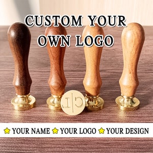 Personalized Wax Seal Stamp Kit,Custom wax seal stamp kit,Any logo can be customized,Personalized wax seal stamp kit for wedding invitations