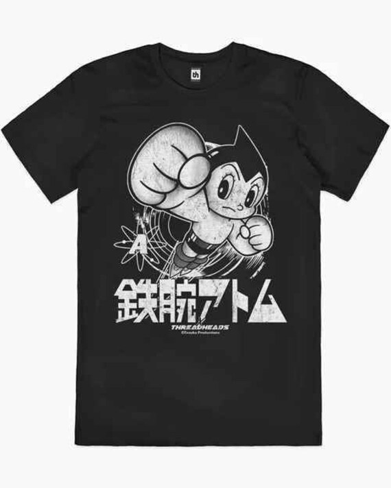 Astro Boy Black And White TShirt Gem