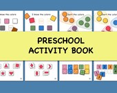 Printable Preschool Busy Book Activities for Toddlers