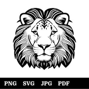 Pintable Lion Sketch Wall Art Print, Lion sketch, Lion line art, Lion Drawing, Animal line art, Lion art print, Digital Download