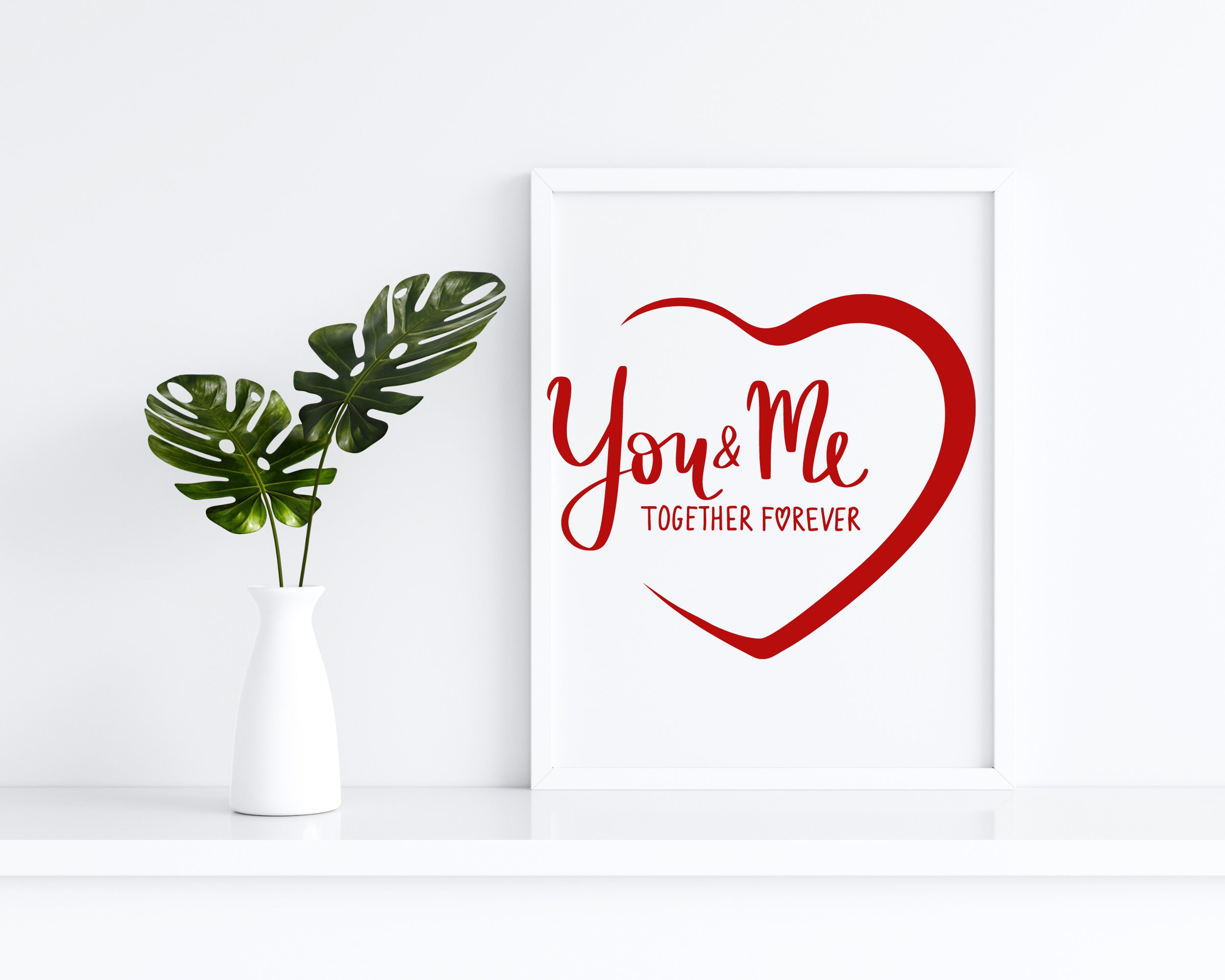 Love Printable Wall Art, Printable Wall Art, LOVE, Valentine Wall Art ...