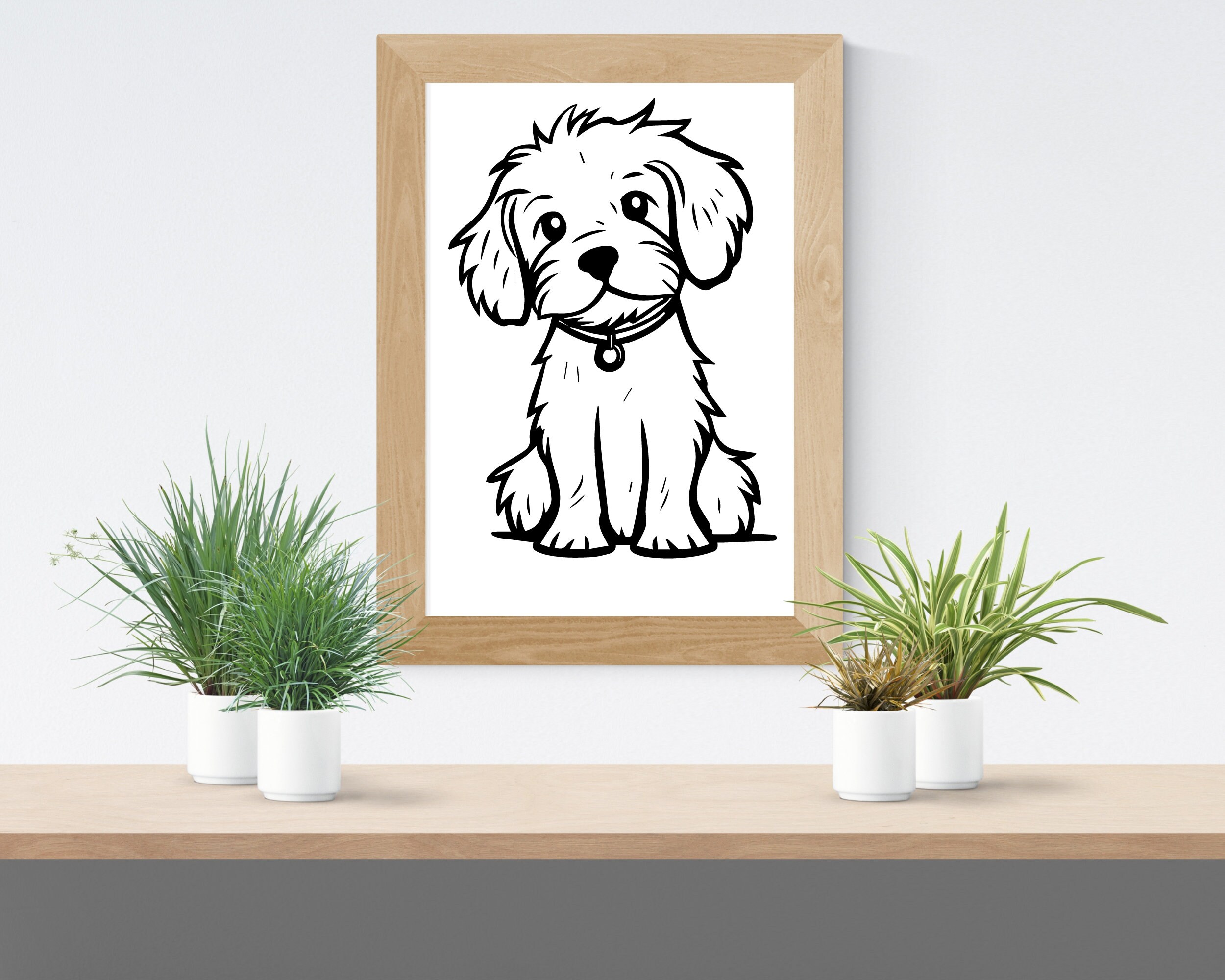 Printable Dog Wall Art, Large Printable Poster, Digital Download ...