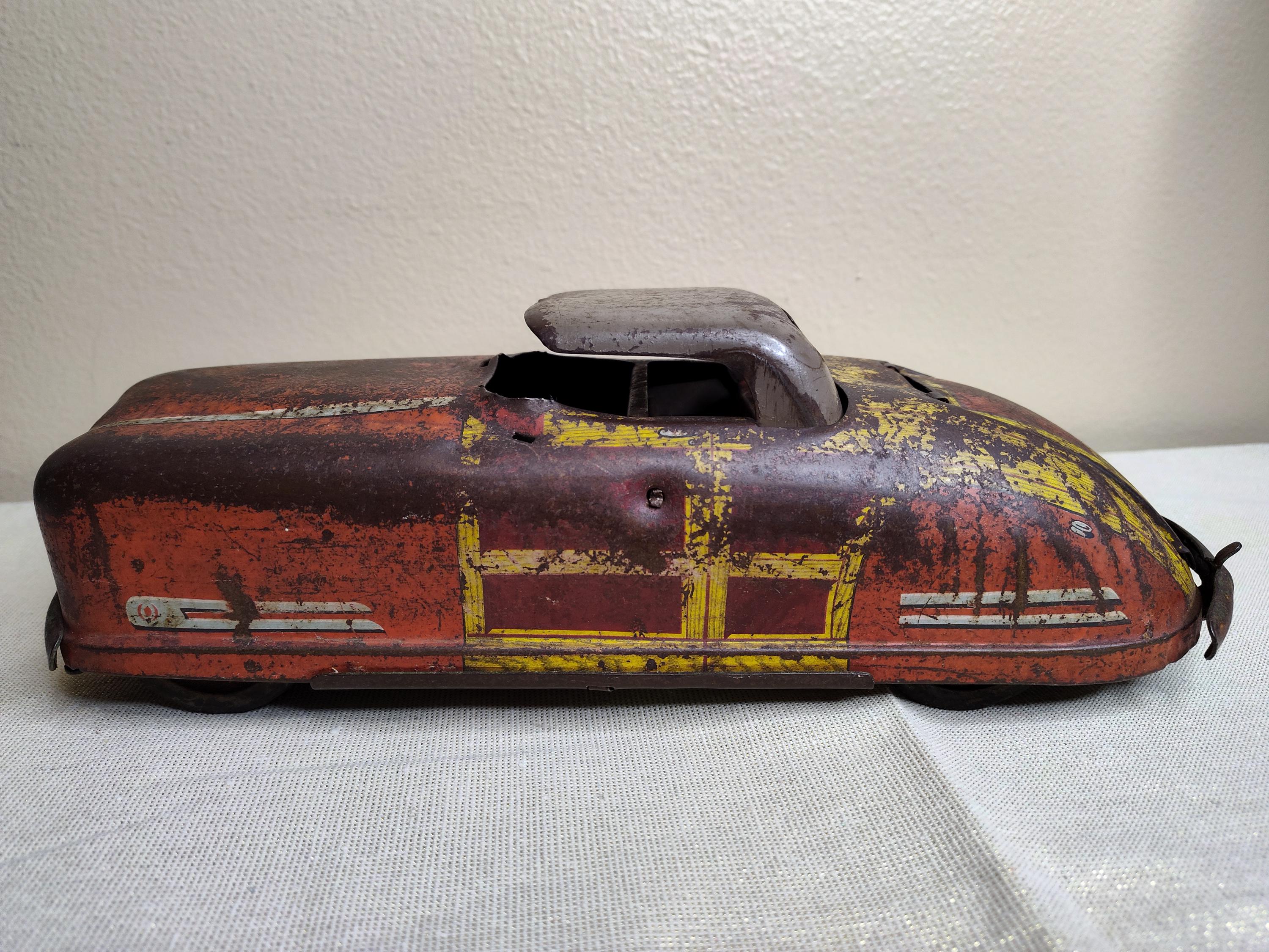Ancienne Voiture Miniature Wyandotte USA – Jouet De Collection Vintage