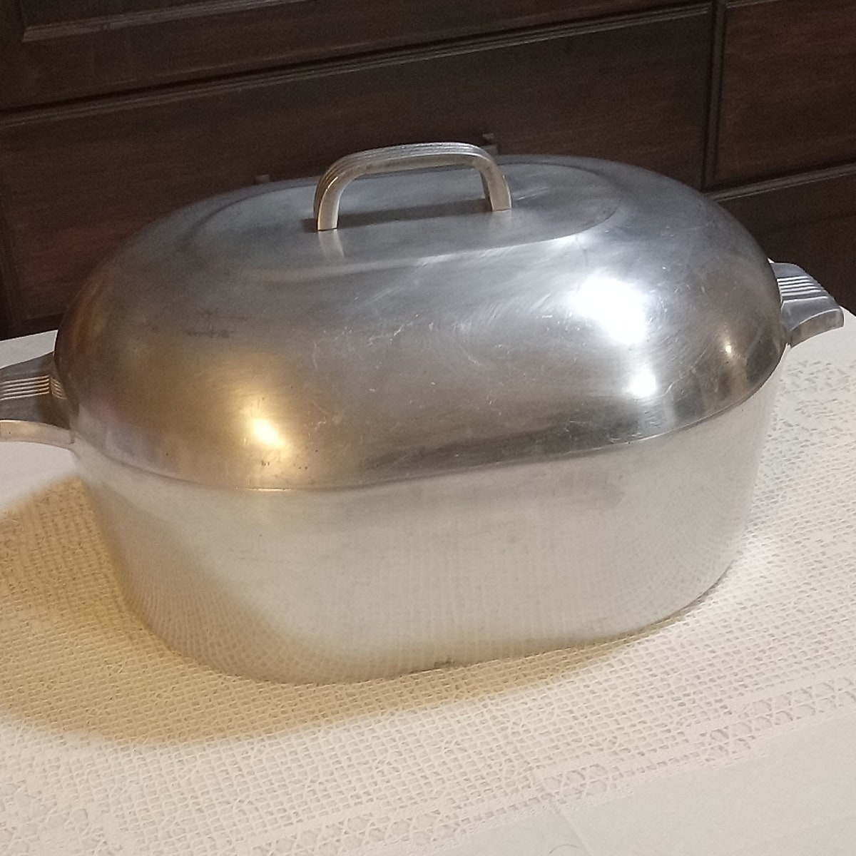 Vintage Wagner Ware Magnalite 13 Qt Dutch Oven - Etsy