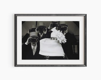 Vintage modeprint, Frank Horvat, fotografieprints, reis naar modefaam, Parijs modeposter, museumkwaliteit fotokunstprint